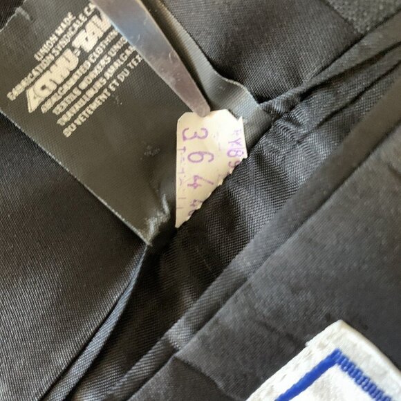 YVES SAINT‎ LAURENT Mens Size 46 Wool Union Made Jacket Sport coat YSL  Vintage - Picture 10 of 12